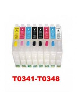 Epson T0341-T0348 (8 Renk) Dolan Kartuş